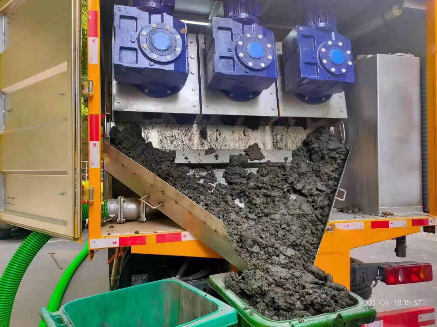 乌鲁木齐化粪池清掏城市维护站-泥浆净化干湿分离处理